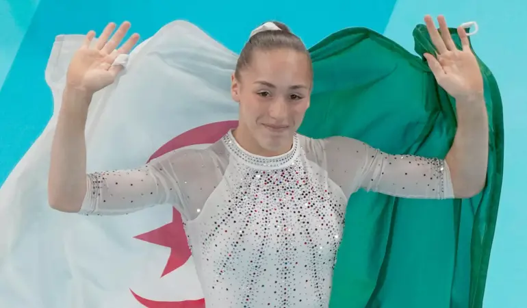 Fransa’nın reddettiği Kaylia Nemour Cezayir adına yarıştığı Olimpiyatlar’da altın madalya kazandı