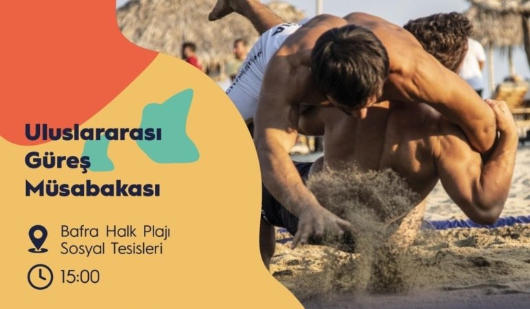8 Ağustos’ta Uluslararası Güreş Müsabakası gerçekleşecek.