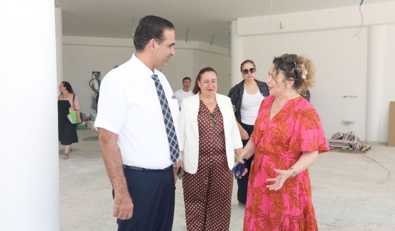 GARDİYANOĞLU, SEVGİ EVİ PROJESİ’NİN İNŞAATINDA İNCELEMELERDE BULUNDU.