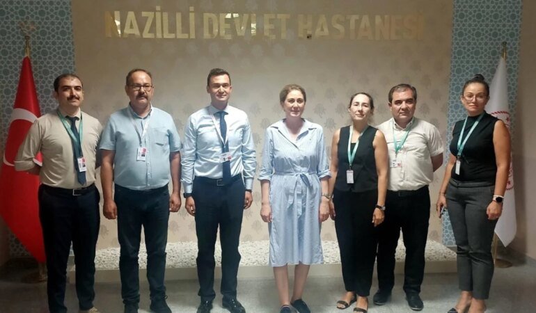 Nazilli Kaymakamı Hastane Ziyareti