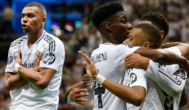 Real Madrid’de Mbappe’den rüya gibi başlangıç! İlk resmi maçını boş geçmedi…