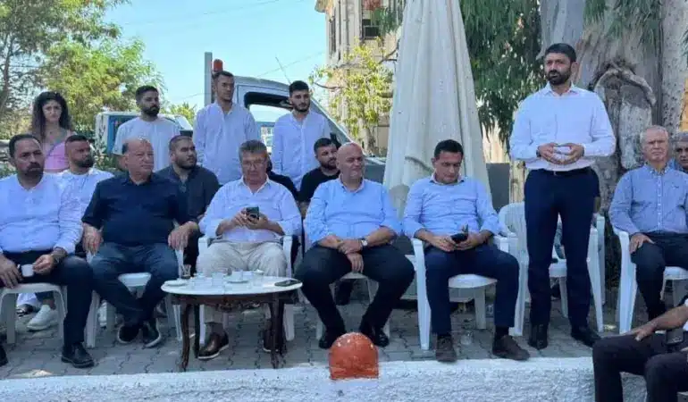 Sunat Atun ve Tahsin Ertuğruloğlu’ndan Ünal Üstel’e destek