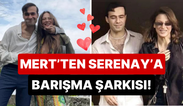 Aralarına Kara Kedi Girmiş: Mert Demir ve Serenay Sarıkaya’nın Bir Haftalık Ayrılığını ‘Aşk Şarkısı’ Bitirmiş!