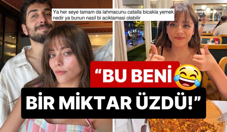 Aşka Düşüp Lahmacunu Çatal Bıçakla Yediği Düşünülen Sıla Türkoğlu’ndan Goygoyculara Kapak Gibi Cevap!