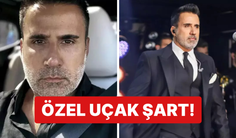 Dünya Turnesine Çıkmaya Hazırlanan Şarkıcı Emrah’ın Özel İstekleri Açıklandı: Ön Koşul Özel Uçak!
