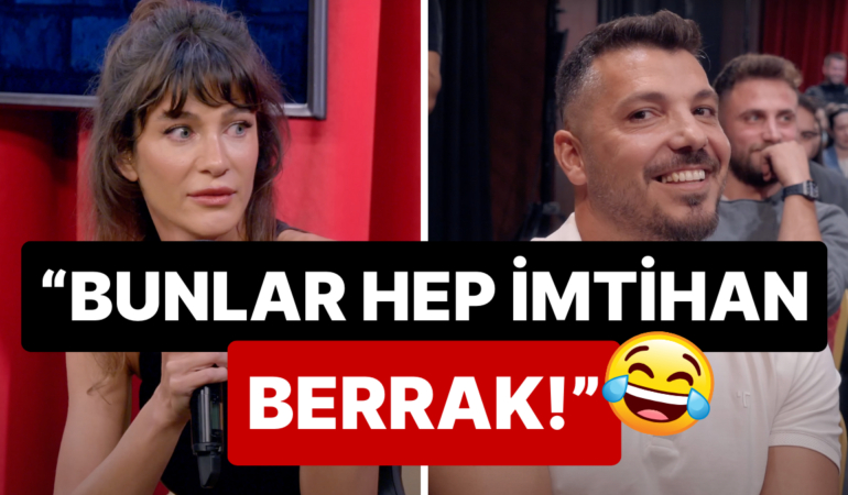 Konuşanlar’a Konuk Olan Berrak Tüzünataç, “Bad Boy” Havalarına Kendini Fazla Kaptıran Seyirciye Fena Kuruldu!