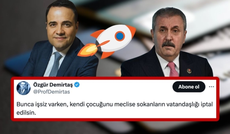 Mustafa Destici’nin 750 TL’lik Kredi Kartı Aidatı Sözlerine Özgür Demirtaş Yorumu