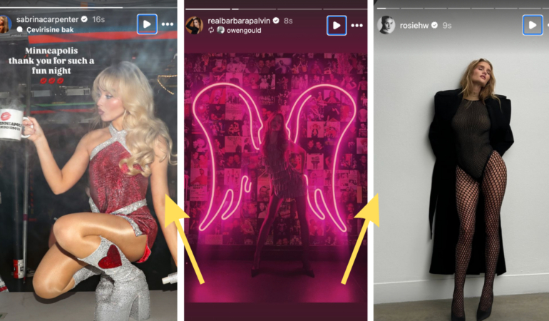 Podyumlara Dönen Adriana’dan Kanatlarla Poz Veren Palvin’e 15 Ekim’de Yabancı Ünlülerin Instagram Paylaşımları