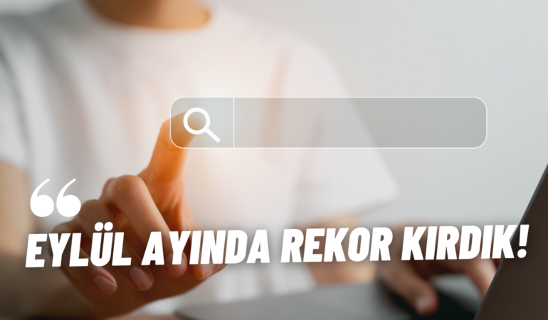Eylül Ayında Rekor Kırdık! Teşekkürler Kıbrıs..