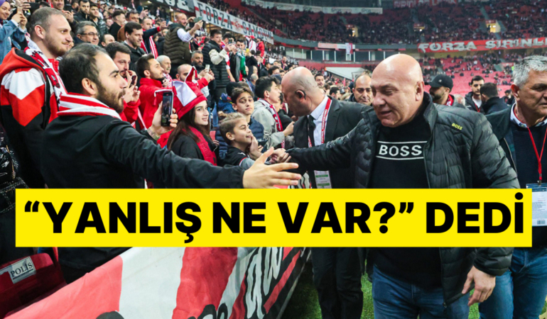Samsunspor Başkanı Yüksel Yıldırım Fenerbahçe Maçı Öncesinde Galatasaraylı Olduğunu Açıkladı!