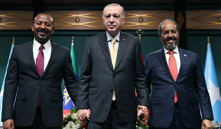 TC Cumhurbaşkanı Erdoğan’ın arabulucuğu ile Somali ve Etiyopya iş birliğine dayalı uzlaşma sağladı