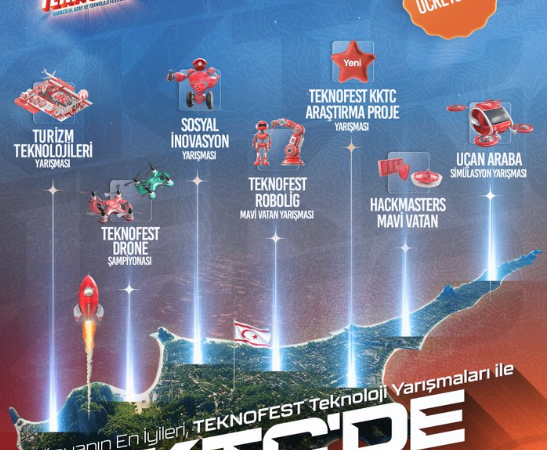KKTC’deki Teknofest kapsamında yapılacak teknoloji yarışmaları için başvurular başladı