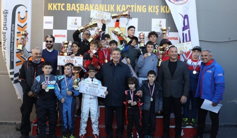 Başbakanlık Karting Kış Kupası yarışları tamamlandı