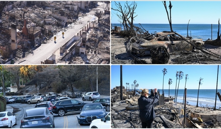 Los Angeles’taki yangınlarda ölü sayısı 24’e yükseld