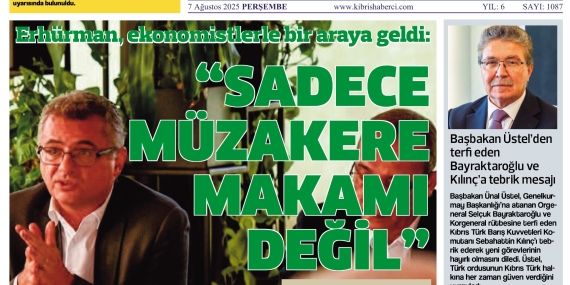 7 Ağustos Perşembe – GAZETE MANŞETİMİZ