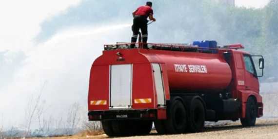 BÜYÜKKONUK’TA YANGIN