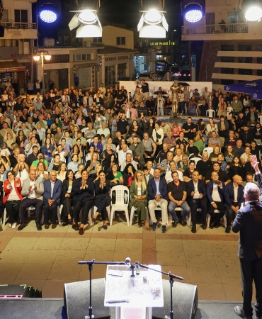 1760012533742Cumhurbaşkanı adayı Erhürman - Güzelyurt (8)