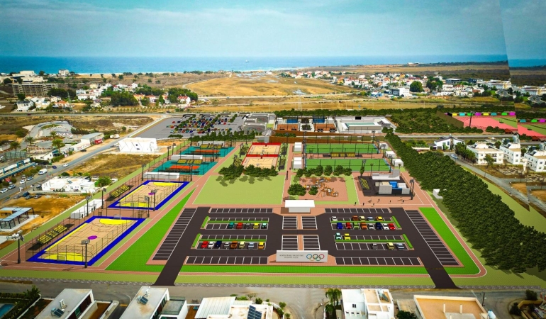 Gazimağusa’ya Kıbrıs’ın ilk olimpik temalı parkı kurulacak