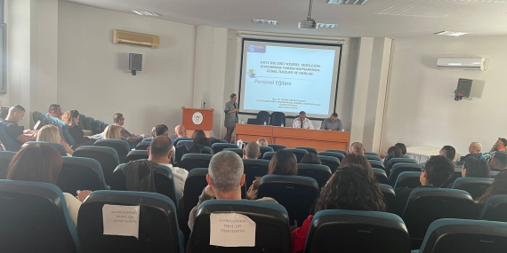 Kamu personeline, kişisel verilerin korunması yasası eğitimi verildi