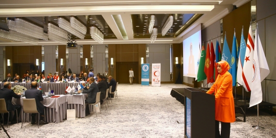 BAKÜ’DE, TÜRK DEVLETLERİ KIZILAY AĞI TOPLANTISI YAPILDI: KIBRIS TÜRK KIZILAYI BAŞKANI SEZAİ SEZEN DE KATILDI