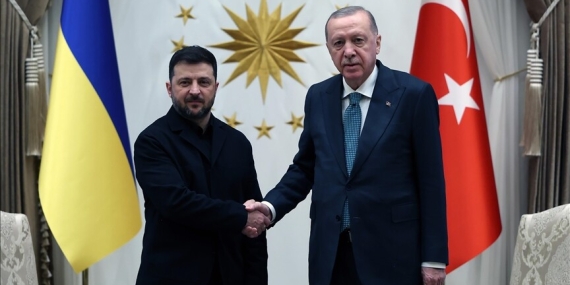 Türkiye Cumhurbaşkanı Erdoğan, Ukrayna Devlet Başkanı Zelenskiy ile görüştü