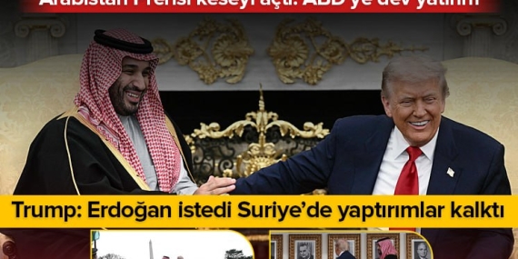 BEYAZ SARAY’DA 1 TRİLYON DOLARLIK ZİRVE! TRUMP SELMAN İLE GÖRÜŞTÜ