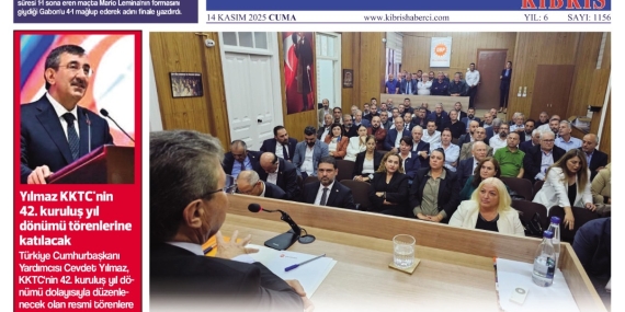 14 KASIM CUMA – GAZETE MANŞETİMİZ