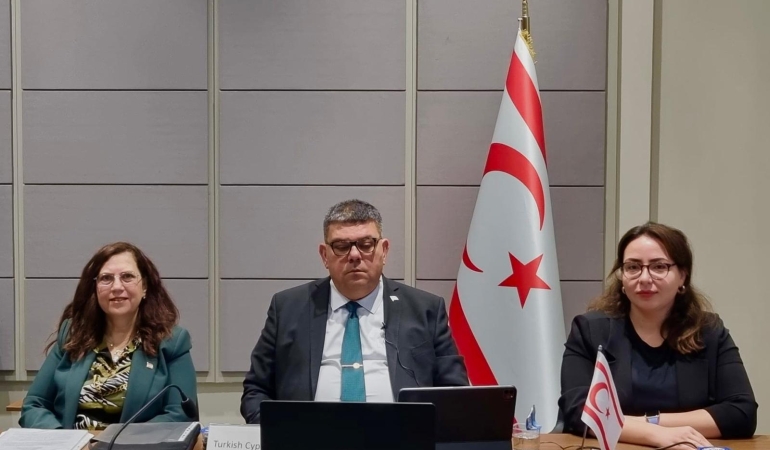 BEROVA EİT DIŞİŞLERİ BAKANLARI KONSEYİ TOPLANTISINDA İKİ DEVLETLİ ÇÖZÜMÜN MÜMKÜN OLDUĞUNU SÖYLEDİ