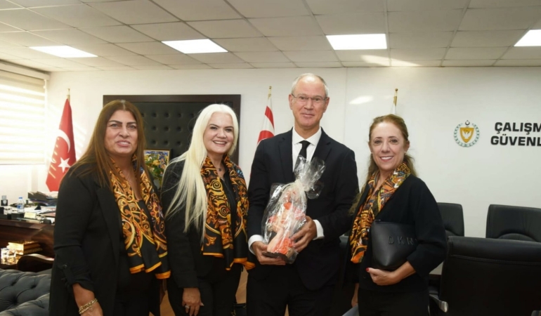 MARE MONTE DERNEĞİ YETKİLİLERİNDEN BAKAN HASİPOĞLU’NA ZİYARET