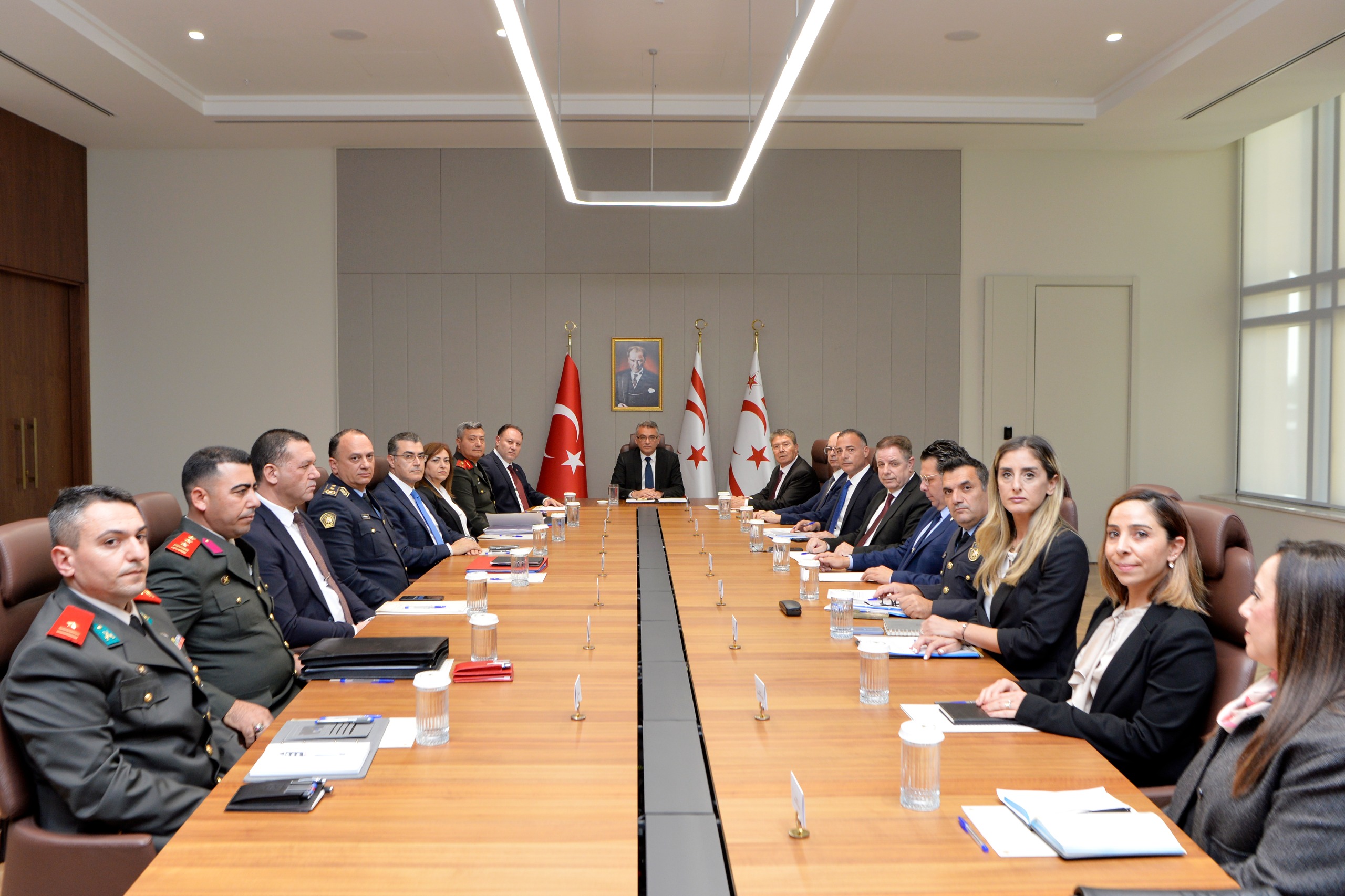 Cumhurbaşkanı Tufan Erhürman’ın çağrısıyla Cumhuriyet Güvenlik Kurulu ilk toplantısını yaptı