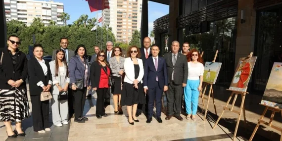 KKTC’NİN KURULUŞ YIL DÖNÜMÜ KUTLAMALARI KAPSAMINDA MERSİN’DE “ADA KIBRIS” SERGİSİ DÜZENLENDİ