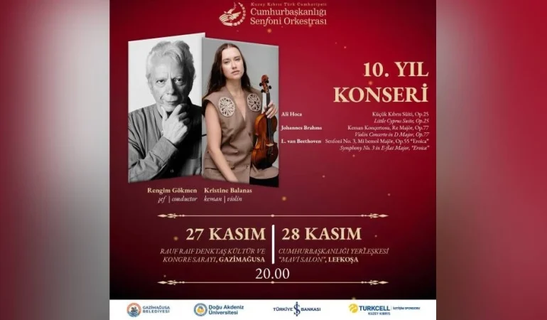 CUMHURBAŞKANLIĞI SENFONİ ORKESTRASI 10. YILINI ÖZEL KONSERLERLE KUTLUYOR