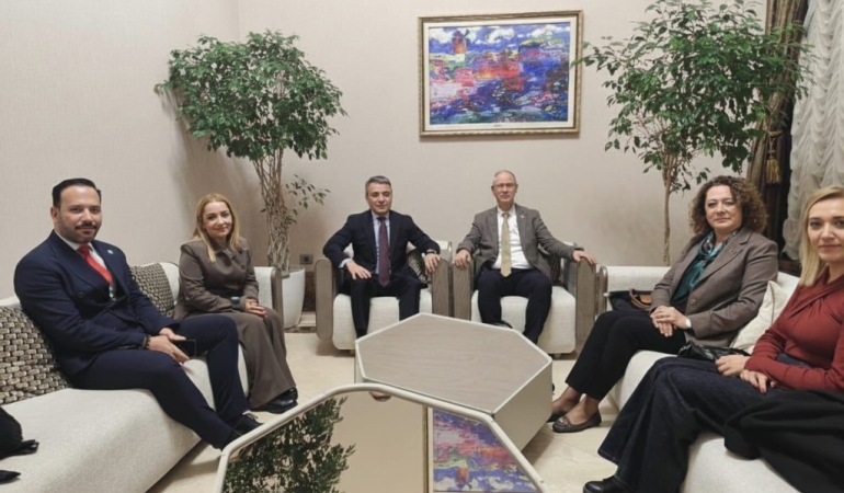 HASİPOĞLU, AZERBAYCAN’DA TEMASLARDA BULUNUYOR