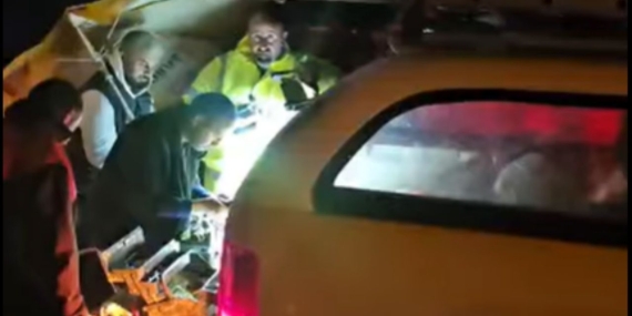 TEL -SEN emekçileri görev başında: Sel felâketi sonrası Lapta’da iletişim yeniden sağlandı