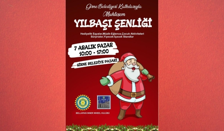 Girne’de pazar günü ‘Yılbaşı Şenliği’ düzenleniyor