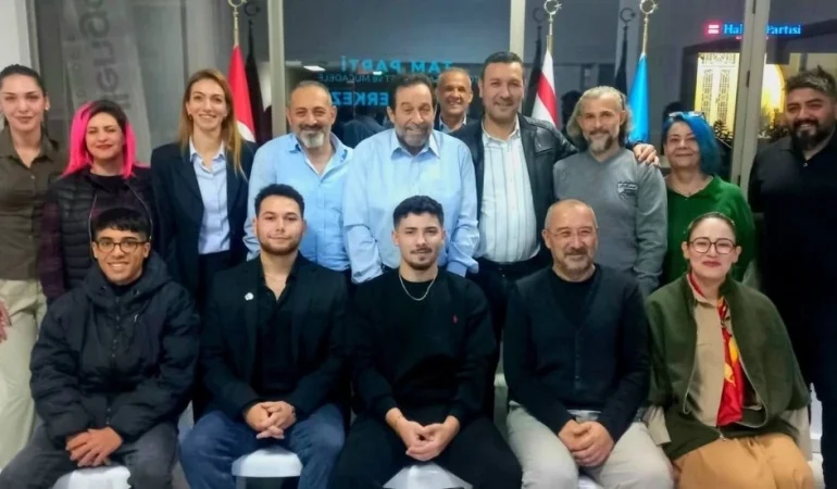 TAM PARTİ LEFKOŞA KONGRESİ TAMAMLANDI: LEFKOŞA İLÇE KOORDİNATÖRÜ TARIK DEV