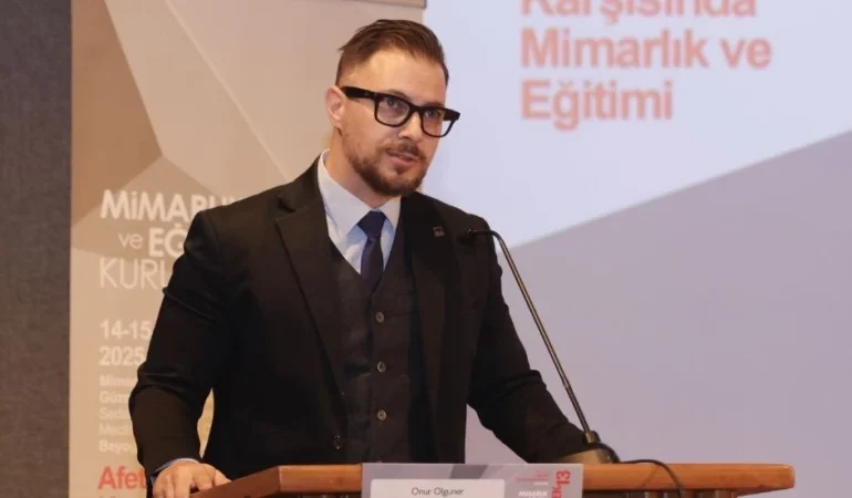 MİMARLAR ODASI BAŞKANI OLGUNER: SUYA KARŞI DEĞİL, SUYLA BİRLİKTE TASARLANAN KENTLER MÜMKÜNDÜR