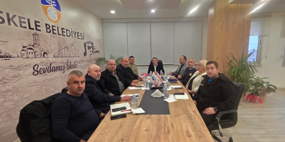 BAŞKAN HAMİT BAKIRCI İSKELE İLÇE EMNİYET KURULU TOPLANTISINA KATILDI