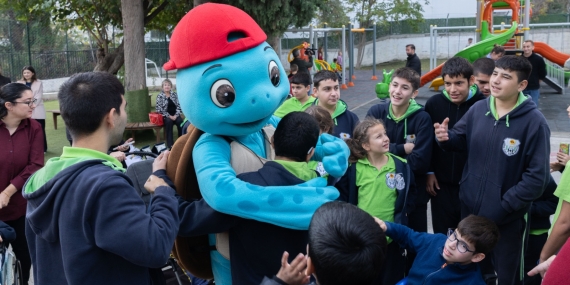 ENGELSİZ MUTLULUK BAHÇESİ, ÇOCUKLARLA BİRLİKTE HAYAT BULDU