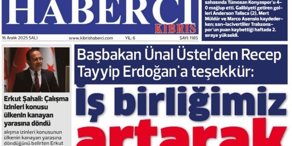 16 ARALIK SALI – GAZETE MANŞETİMİZ