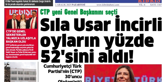 1ARALIK PAZARTESİ – GAZETE MANŞETİMİZ