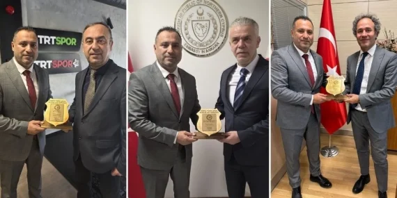 SPOR YAZARLARI DERNEĞİ BAŞKANI ÖZSOY, ANKARA’DA TEMASLARDA BULUNDU