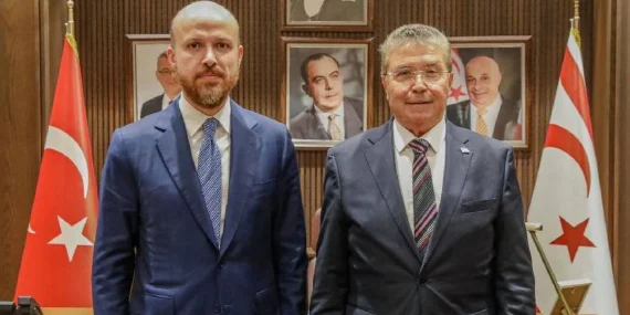 Başbakan Üstel, Bilal Erdoğan’ı kabul etti