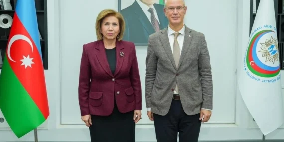 Oğuzhan Hasipoğlu, Azerbaycan’da Muradova ile görüştü; aile, kadın ve çocuk konuları ele alındı