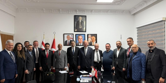 SAĞLIK BAKANI DİNÇYÜREK, SATKON HEYETİNİ KABUL ETTİ