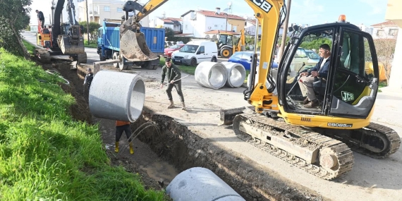 AMCAOĞLU’NDAN AŞIRI YAĞIŞLAR SONRASI SAHADA YÜRÜTÜLEN ÇALIŞMALARA İLİŞKİN AÇIKLAMA