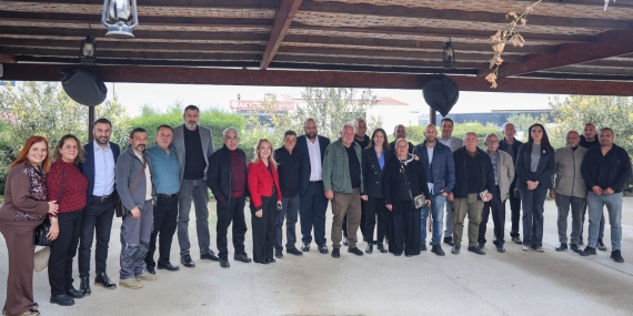 CTP, GÜZELYURT MUHTARLARIYLA BİR ARAYA GELDİ