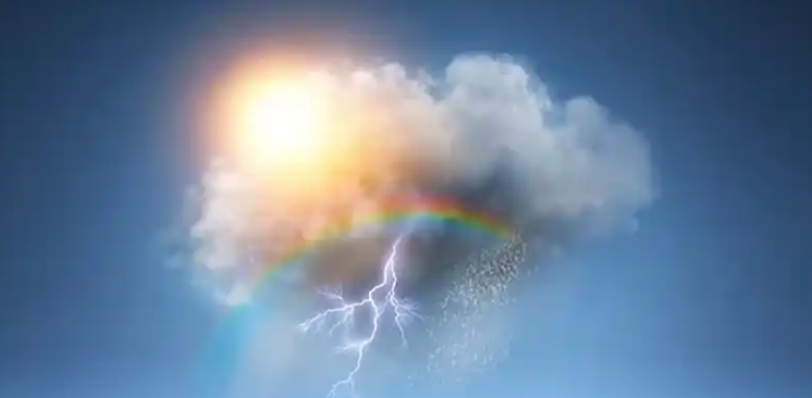 YAĞMUR YOK, HAVA AZ BULUTLU