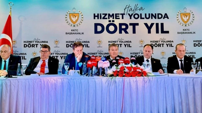 BAŞBAKAN ÜSTEL: HEDEFLERİMİZİN BÜYÜK BÖLÜMÜNÜ BAŞARDIK, LAF ÜRETMEDİK, İŞ ÜRETTİK