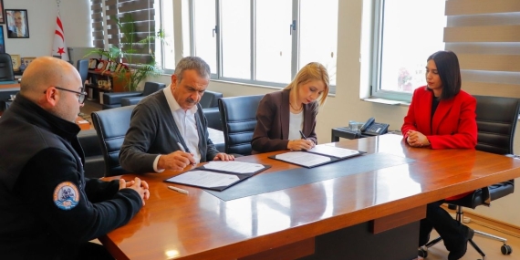 GAZİMAĞUSA BELEDİYESİ İLE GIDA MÜHENDİSLERİ ODASI ARASINDAKİ GIDA GÜVENLİĞİ PROTOKOLÜ YENİLENDİ